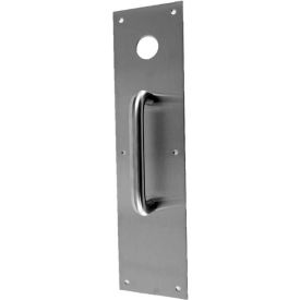 Pull Plate W/ 1-1/4"Holes, 3-1/2"x15", Aluminum