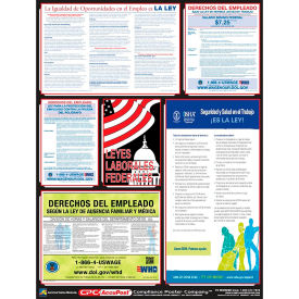 - 24" x 36" - Bilingual (English and Spanish)