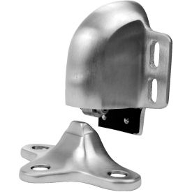 Door Holder, 1-1/8"- 1-9/16" Clearance, Brushed Chrome