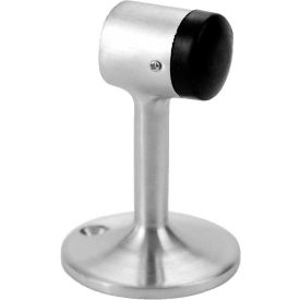 Door Stop, 3-1/8", ANSI L12131, Brushed Chrome