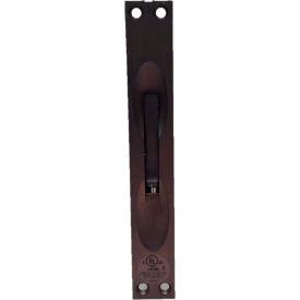 Flush Bolt, 1"x6-3/4", ANSI L14251, Oil Rubbed Bronze