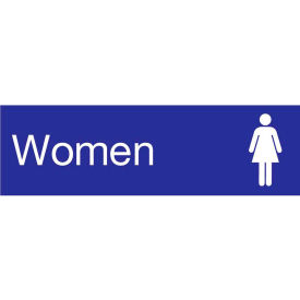 Engraved Sign - Women - Blue