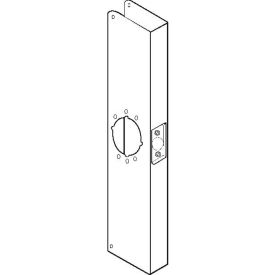 Wrap Around, 5"x20", 2-3/4" Backset, Stainless Steel