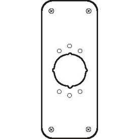 Remodeler Plate, 3-1/2"x9", .032 thick, Stainless Steel