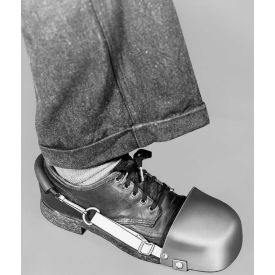 Women's Steel Toe Guards, Quick Fastener & Web Strap, 4"W, 1 Pair