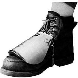 Metatarsal Guards (No Laces), Spring Fastener, Aluminum Alloy, 12"L, 1 Pair