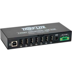 7-Port Industrial-Grade USB 2.0 Hub - 15 kV ESD Immunity, Metal Housing