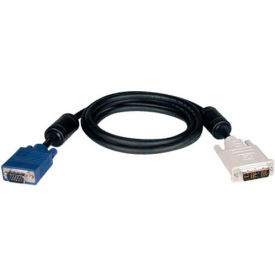 DVI to VGA Monitor Cable, High Resolution with RGB Coax, 6-ft.