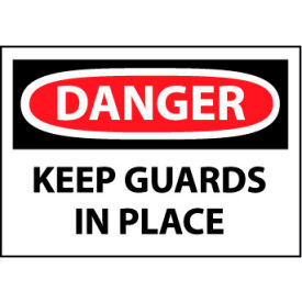 Danger Keep Guards In Place