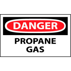 Machine Labels - Danger Propane Gas