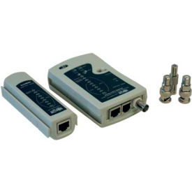 Network Cable Tester (Cat5e/Cat6/coax,Phone) RJ45(F)/RJ11(F)