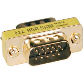 Compact/Slimline VGA Video Gender Changer (HD15 M/M)