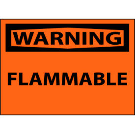 Machine Labels - Warning Flammable