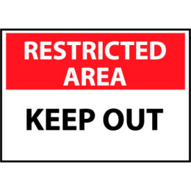 Restricted Area Plastic - Keep Out