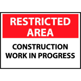 Restricted Area Plastic - Construction Work In Progress