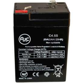 6V 4.5Ah SLA Battery - Emergency Light Battery