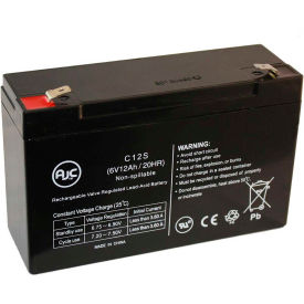 ELS EDS6120 6V 12Ah Emergency Light Battery
