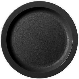 Plate Narrow Rim, 8 1/4", Black