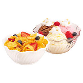 Bowl Swirl 13 Oz., Clear