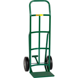 Reinforced Nose Hand Truck - Rubber with Foot Kick & Continuous Handle