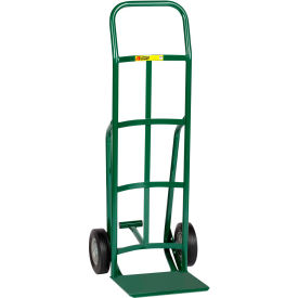 Reinforced Nose Hand Truck - Rubber with Foot Kick & Continuous Handle