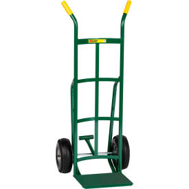 Reinforced Nose Hand Truck - Pneumatic with Foot Kick & Dual Handle
