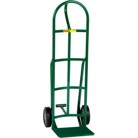 Reinforced Nose Hand Truck - 8" Rubber with Foot Kick & Loop Handle