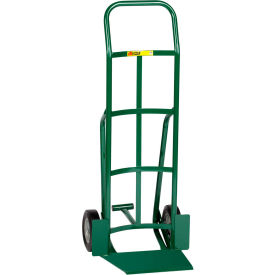 Shovel Nose Hand Truck TF-360-8S - 8" Rubber with Foot Kick & Continuous Handle