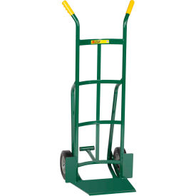 Shovel Nose Hand Truck TF-362-8S - 8" Rubber with Foot Kick & Dual Handle
