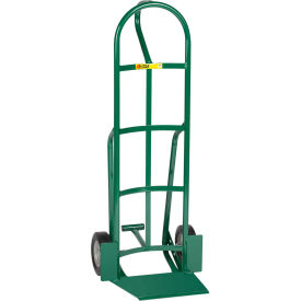 Shovel Nose Hand Truck - 8" Rubber with Foot Kick & Loop Handle