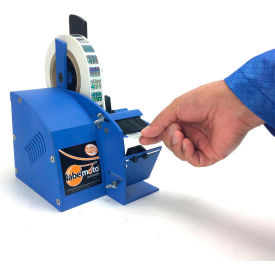 High Speed Electric Label Dispenser, 7"L x 6-1/8"W x 10-11/16"H, Blue