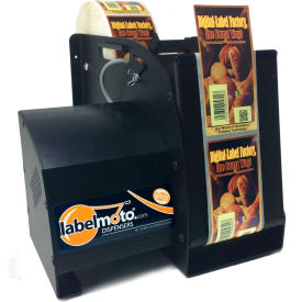 International Super Speed Electric Label Dispenser, 14-7/16"L x 11-7/8"W x 10-3/8"H, Black