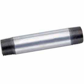 1 In X Close Galvanized Steel Pipe Nipple 150 PSI Lead Free