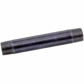 1-1/4 In. X 6 In. Black Steel Pipe Nipple 150 PSI Lead Free