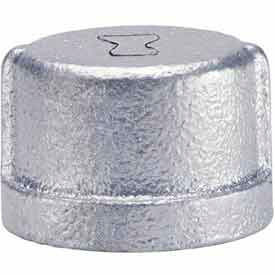 Lead Free Galvanized Malleable Cap, 3/4", 150 PSI