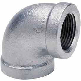 In Galvanized Malleable 90 Degree Elbow 150 PSI Lead Free