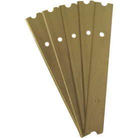4" Metal Replacement Blades for Short Handle Scraper, 10/Pack - RB05