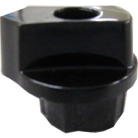 6 Position Carpet Adjustment Knob, Plastic, Black