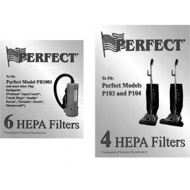 HEPA Filters, White, 4/Pack