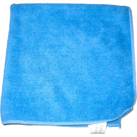 Microfiber Cloths 16"x16", Blue