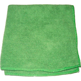 Perfect Microfiber Cloths 16"x16", Green