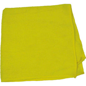 Microfiber Cloths 16"x16", Yellow