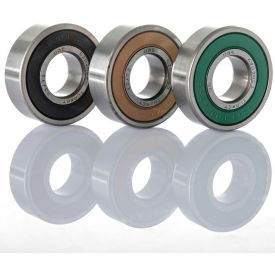 Deep Groove Ball Bearing - Wide Width Double Sealed 12mm Bore, 28mm OD