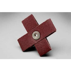 Cross Pad 341D, 3"W x 3"L x 1" Thick, 80 Grit