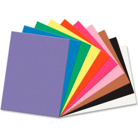 SunWorks Groundwood Construction Paper, 18"x24", Assorted, 50 Sheets