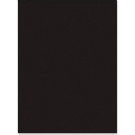 SunWorks Groundwood Construction Paper, 24"x18", Black, 50 Sheets
