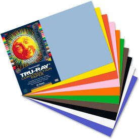 Tru-Ray Construction Paper, 12"x18", Assorted, 50 Sheets