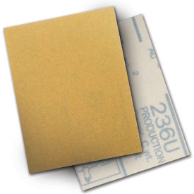 Hookit Paper Sheet 236U 3" X 4" P180 Grit Aluminum Oxide