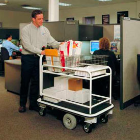 Motorized Mail Room Cart MMC-1772-SMO1 1500 Lb. Cap. with Baskets