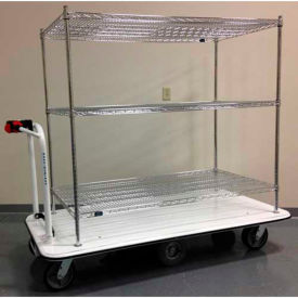 Motorized Stock Cart - 1500 Lb. Capacity - 36"x24"x54" dimensions